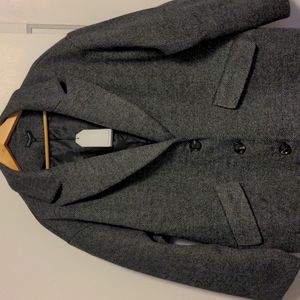 Universal Standard Tweed Willow Coat